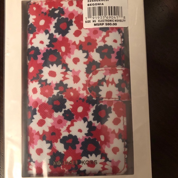MICHAEL KORS Begonia iPhone X Case - Picture 1 of 3